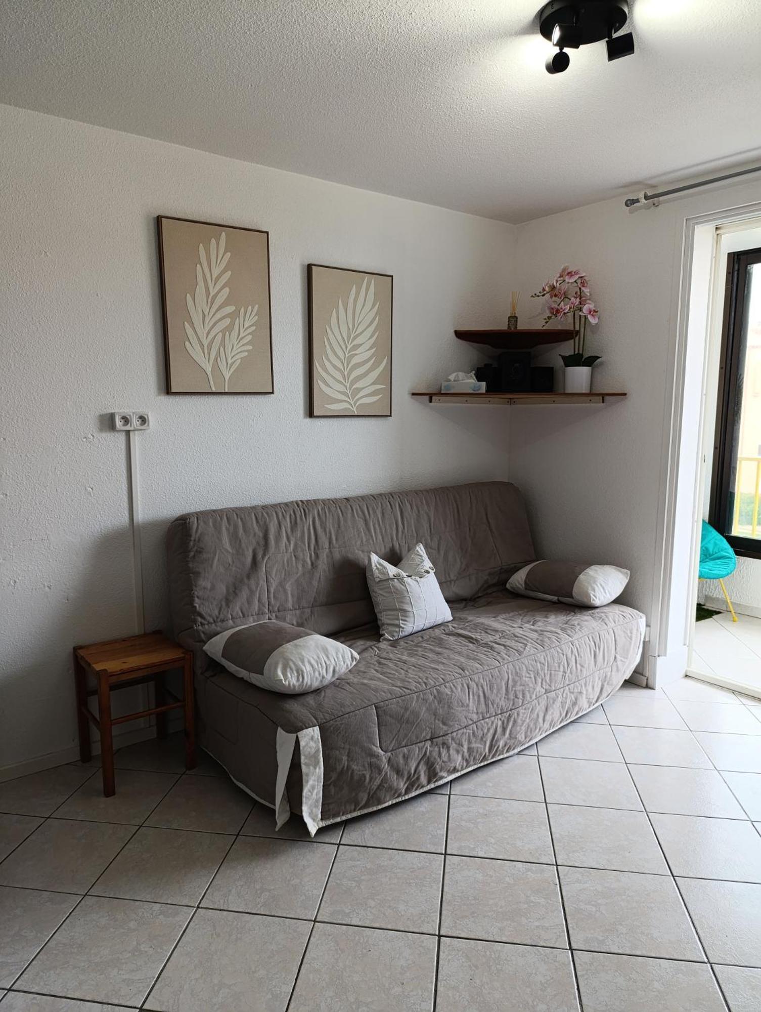 T2 Vue Mer Palm Beach Le Barcarès Eksteriør billede